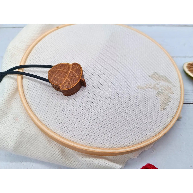 Wizardi KF040/4 Magnetic Fasteners – Wooden Acorn (Pack of 2)