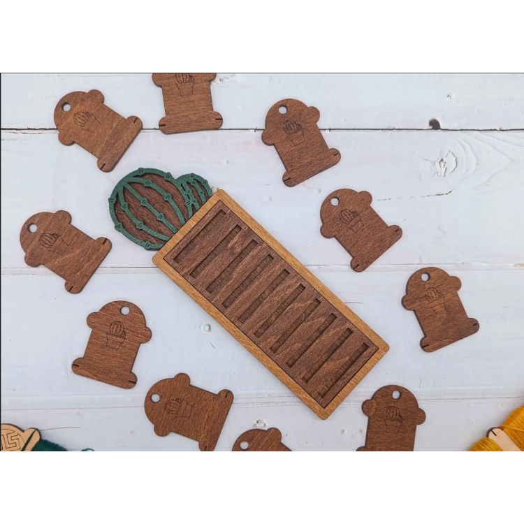 Cactus KF016/2 Organiseur de canettes (10 pièces) | Ensemble porte-canettes et porte-fils