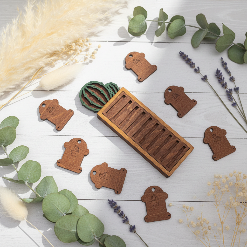 Cactus KF016/2 Organiseur de canettes (10 pièces) | Ensemble porte-canettes et porte-fils