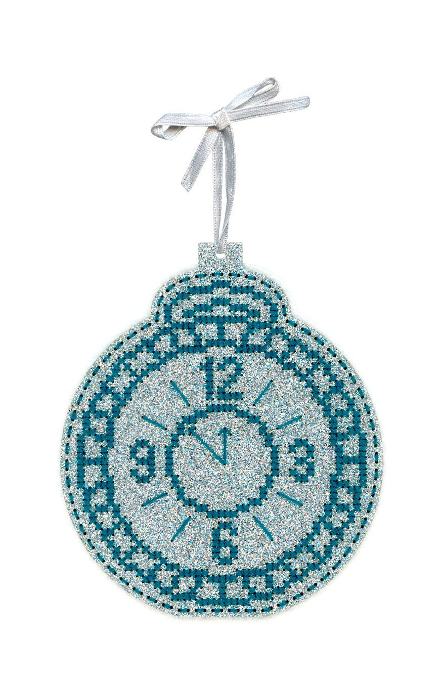 Kit de punto de cruz MP Studia ST-1088 – “Adorno navideño: Casi medianoche”