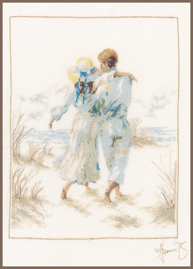 Romance - Lanarte - Kit de point de croix PN-0007948