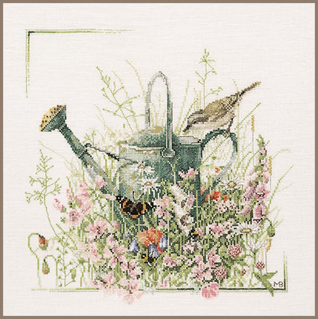 Regadera - Lanarte - Kit de punto de cruz PN-0007950