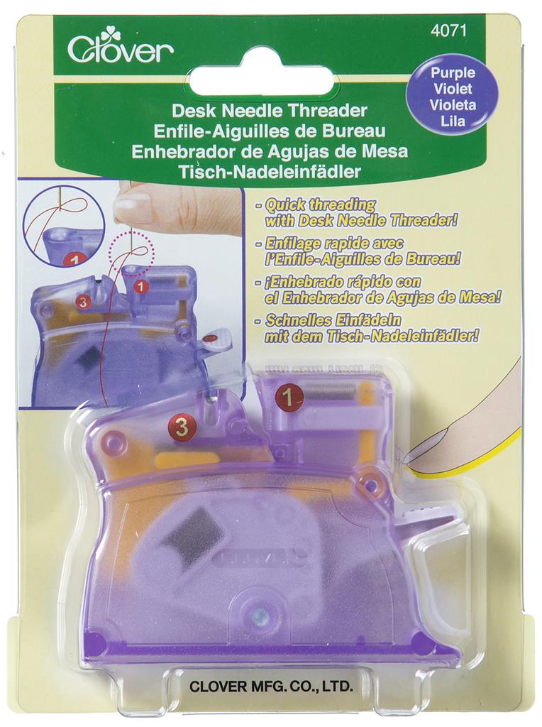 Clover Automatic Needle Threader – Efficiency and Style in Three Colors