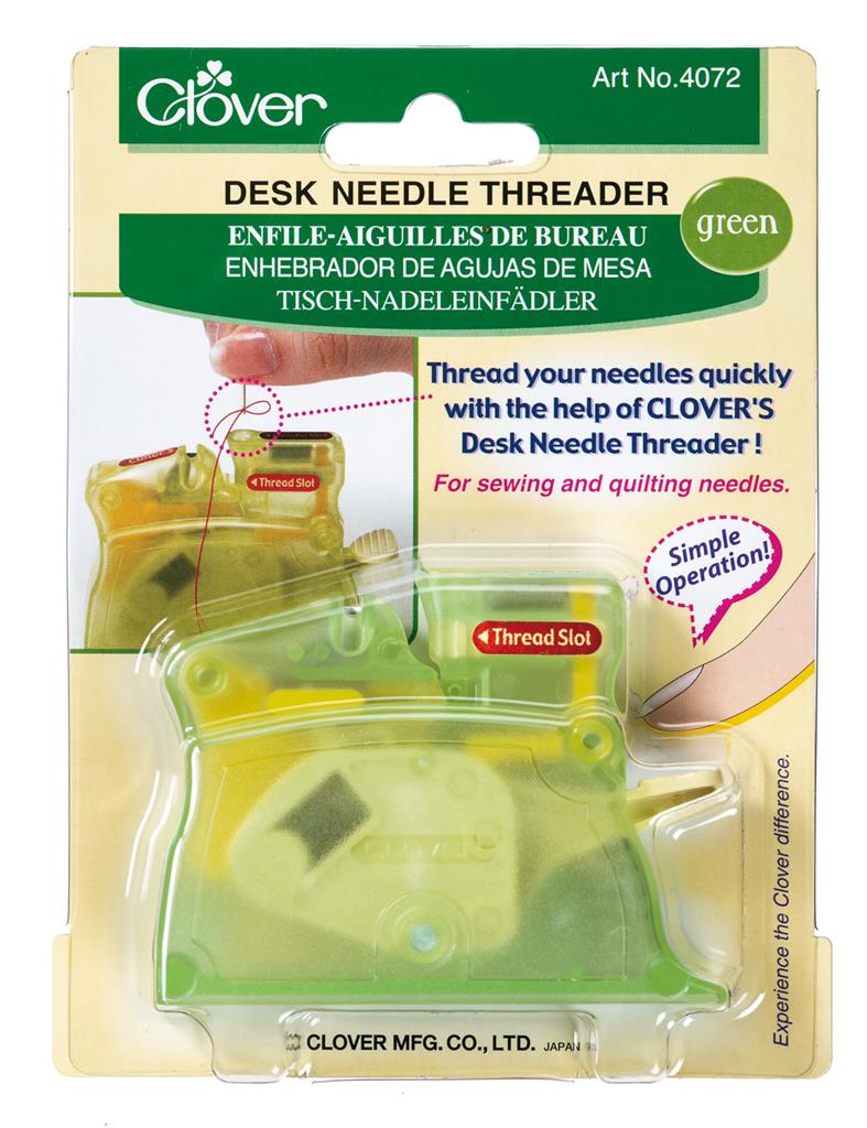 Enhebrador Automático de Agujas Clover – Eficiencia y Estilo en Tres Colores