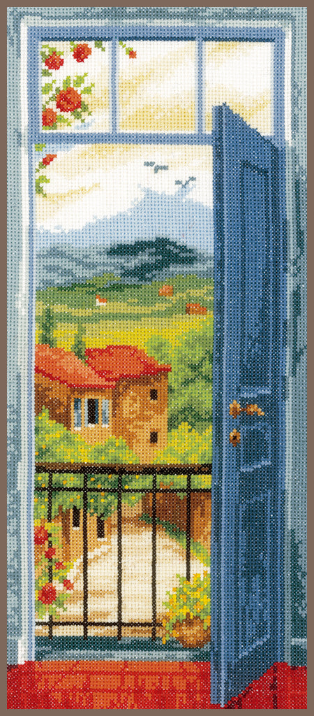 View on Toscane - Vervaco - Kit de punto de cruz PN-0021690