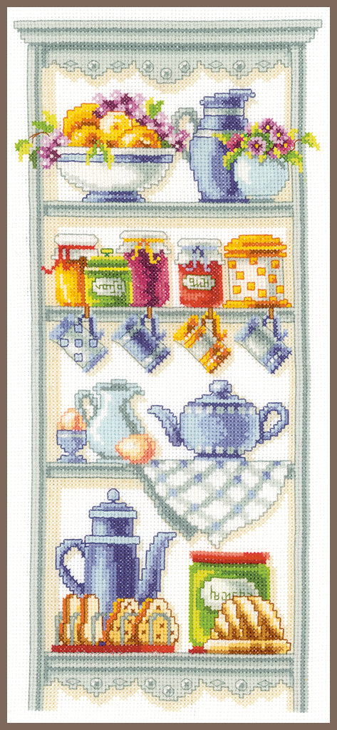 Étagère de cuisine - Vervaco - Kit de point de croix PN-0021710