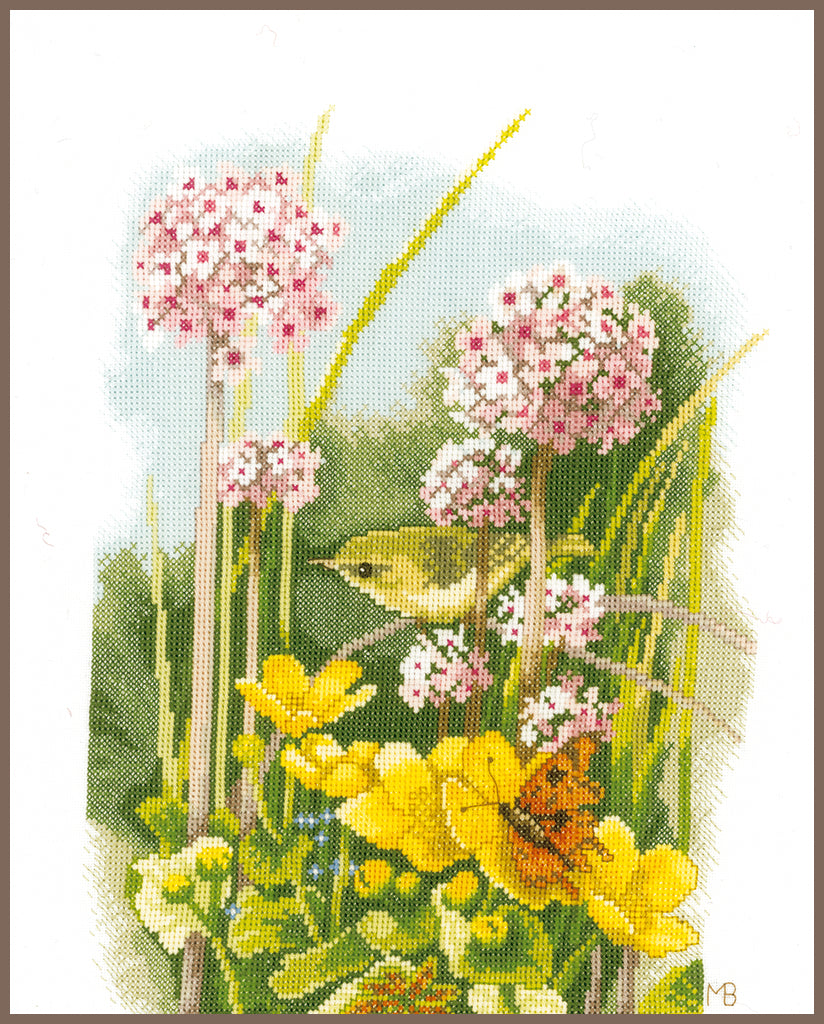 Petit oiseau - Lanarte - Kit de point de croix PN-0144526