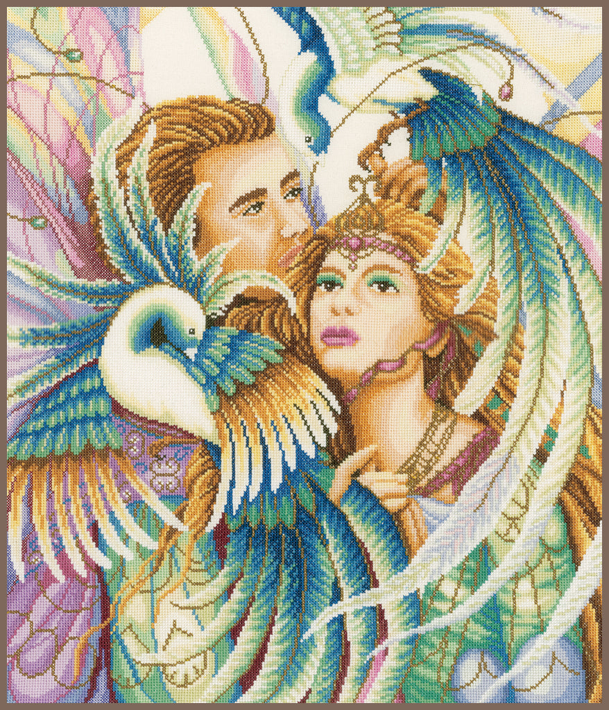 Pájaros del paraiso - Lanarte - Kit de punto de cruz PN-0144563