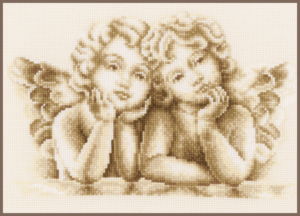 Little angels dreaming - Vervaco - Cross stitch kit PN-0146042