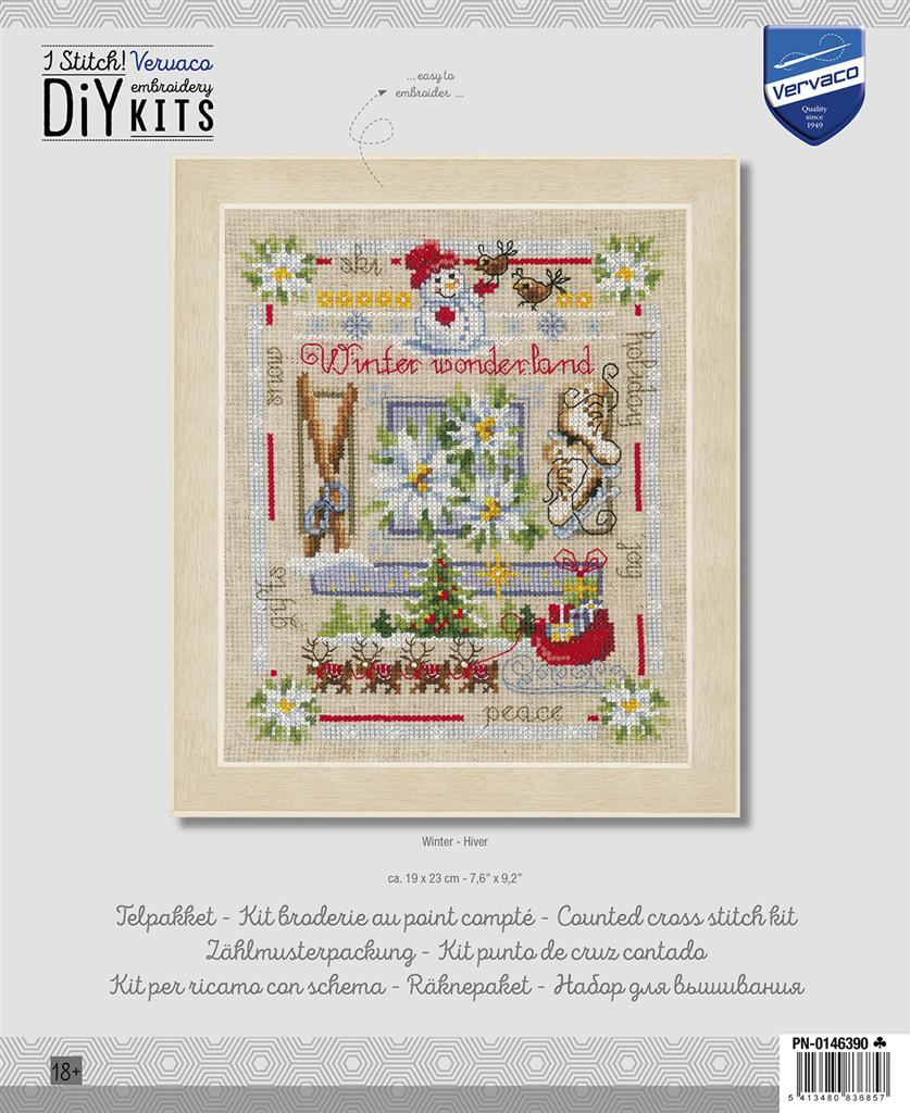 Invierno - Vervaco - Kit de punto de cruz PN-0146390