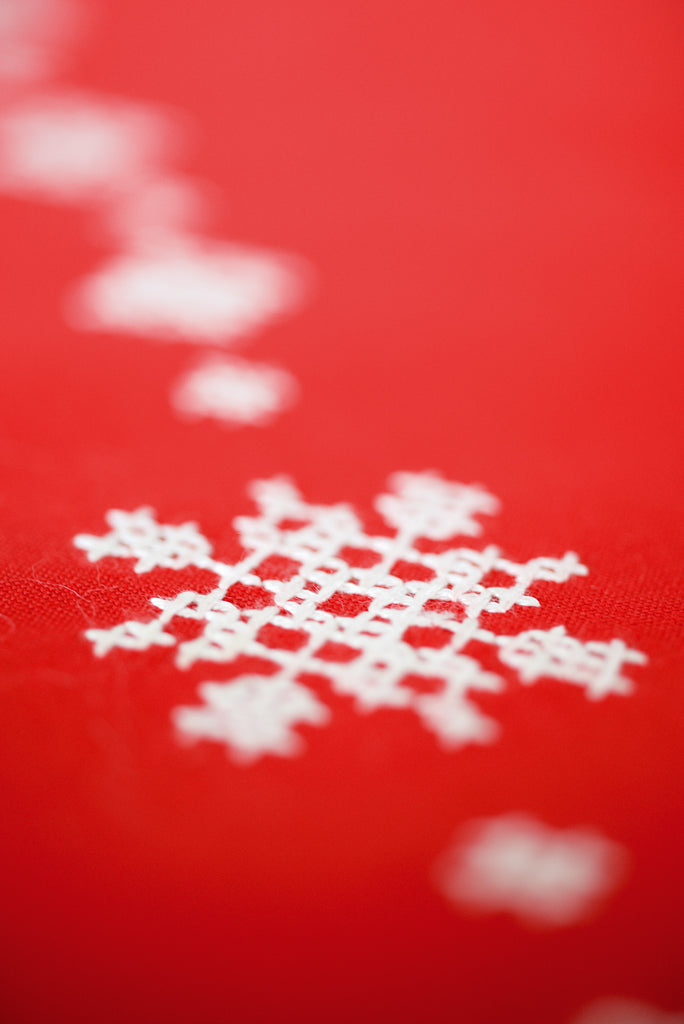 Camino de mesa Ciervos de Navidad - Vervaco - Kit de punto de cruz PN-0147225