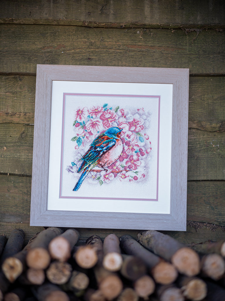 Bird among flowers - Vervaco - Cross stitch kit PN-0147275