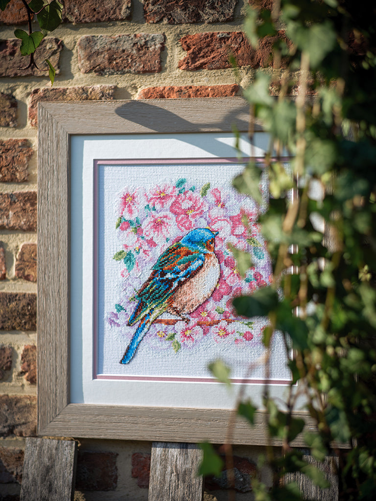 Bird among flowers - Vervaco - Cross stitch kit PN-0147275