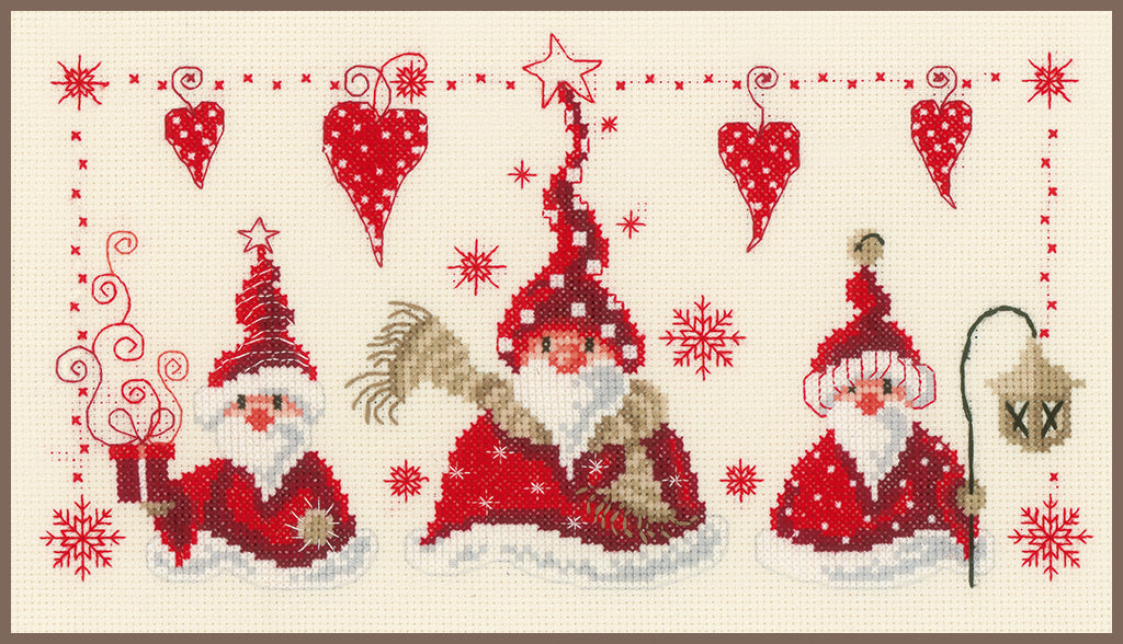 Jolly Santa Claus - Vervaco - Cross Stitch Kit PN-0148065