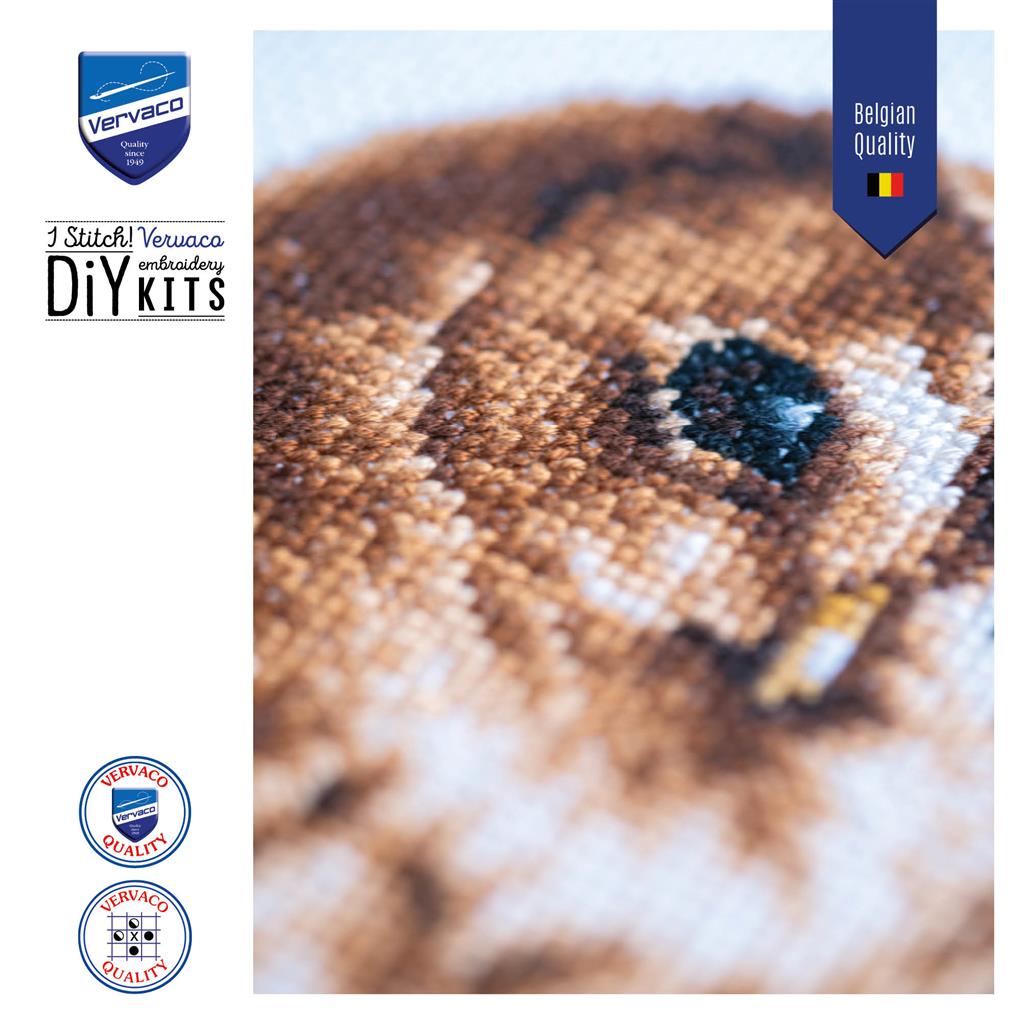 Owls - Vervaco - Kit de punto de cruz PN-0150063