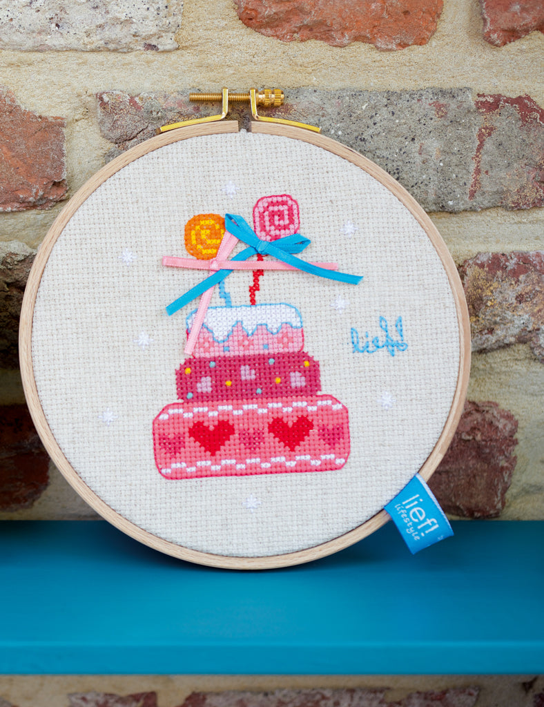 Tarta de cumpleaños II - Vervaco - Kit de punto de cruz PN-0150917