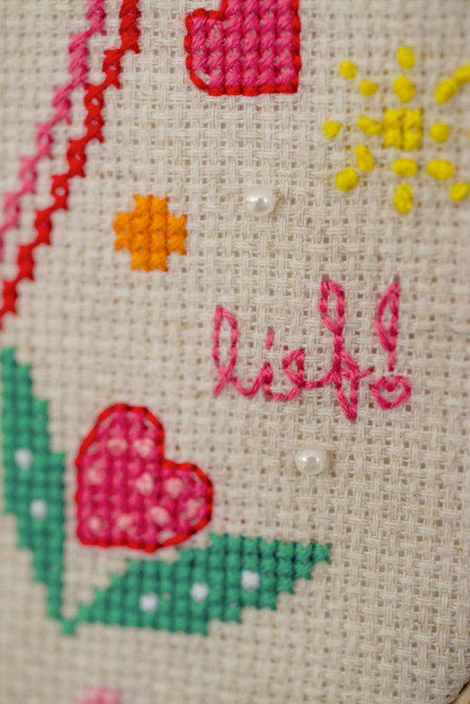 La vida es bella - Vervaco - Kit de punto de cruz