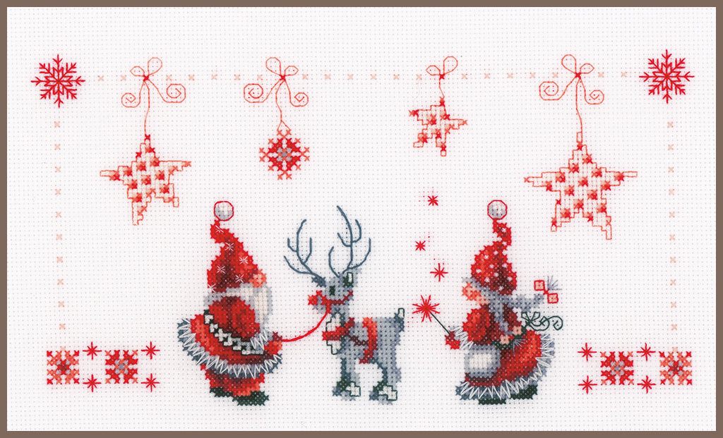 Christmas Elves - Vervaco - Cross Stitch Kit PN-0154476