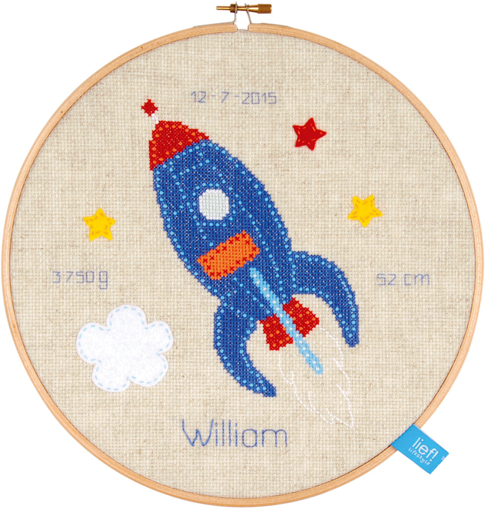 Cohete - Vervaco - Kit de punto de cruz