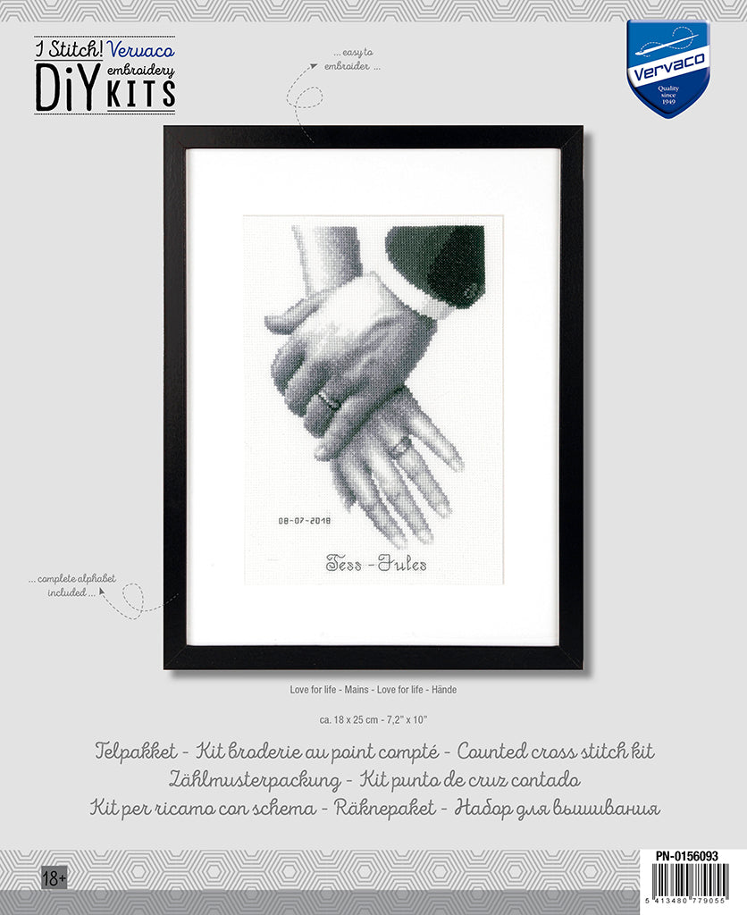 Love for life - Vervaco - Kit de punto de cruz PN-0156093