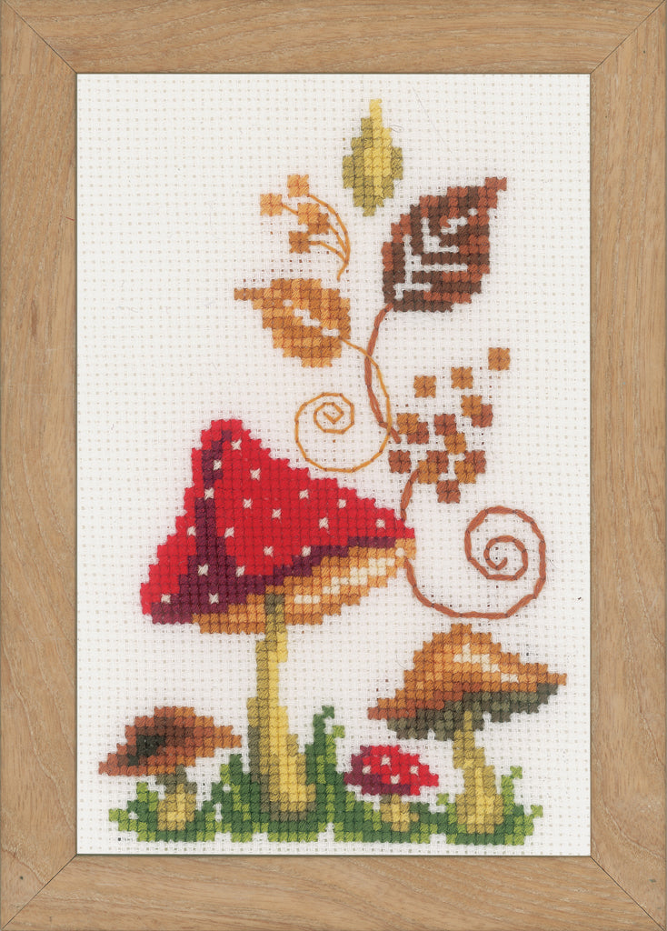 Autumn idyll set of 3 - Vervaco - Kit de punto de cruz PN-0158071