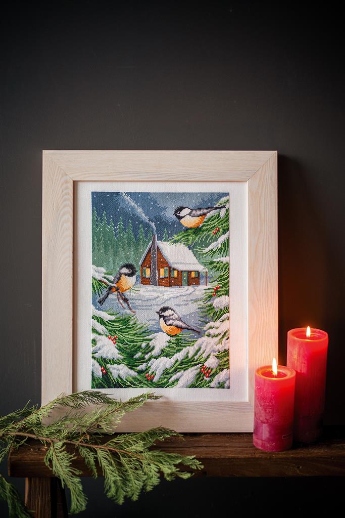 Escena de invierno - Vervaco - Kit de punto de cruz PN-0158317