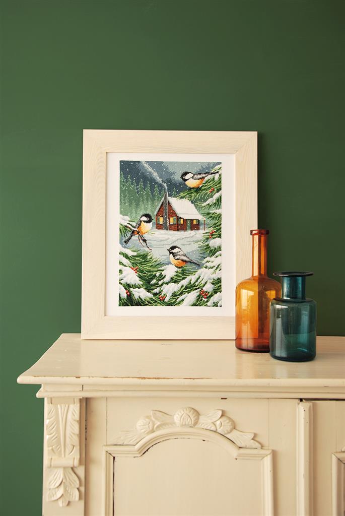 Escena de invierno - Vervaco - Kit de punto de cruz PN-0158317