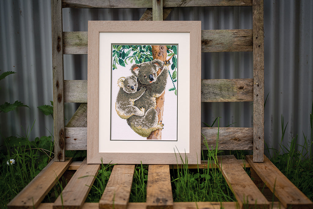 Koala with baby - Vervaco - Kit de punto de cruz PN-0158414