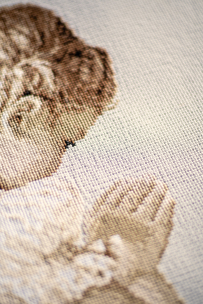 Niña rezando - Vervaco - Kit de punto de cruz PN-0158511