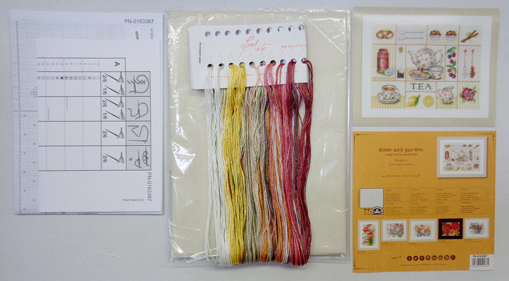 La Fiesta Del Té - Lanarte - Kit de punto de cruz PN-0163387