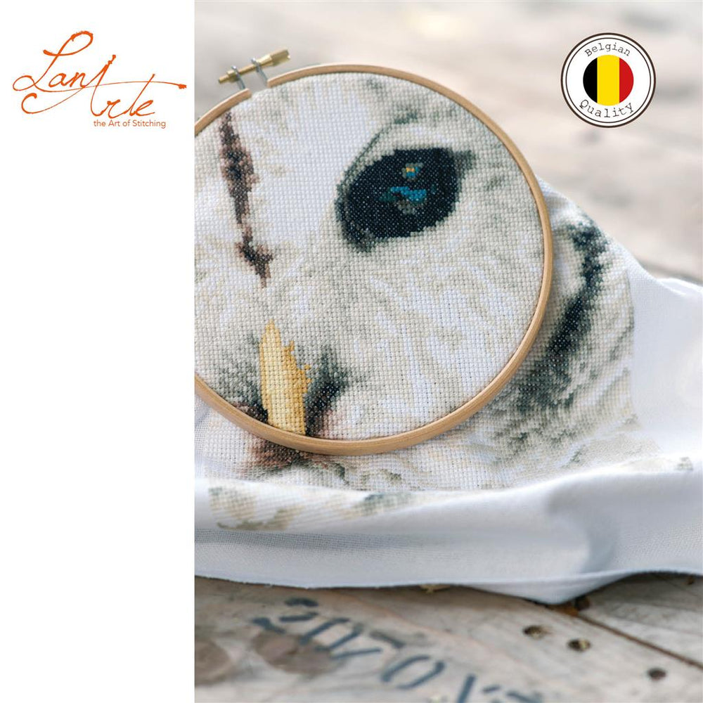 Buho Blanco - Lanarte - Kit de punto de cruz PN-0163781