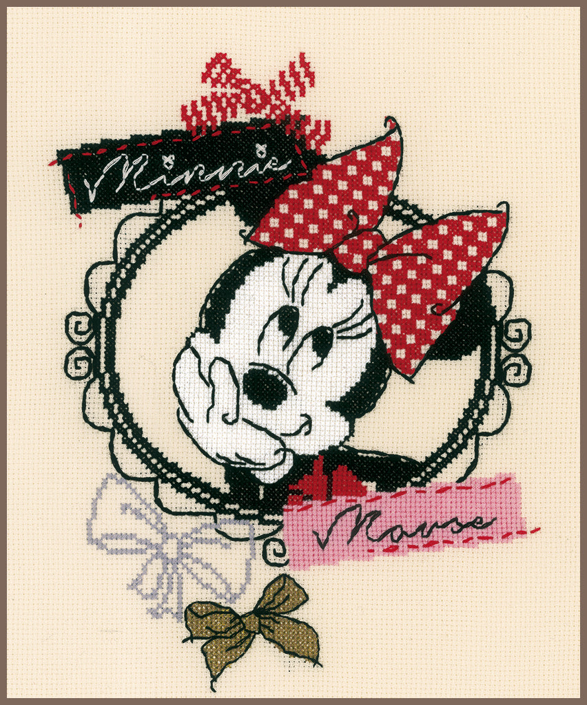 Disney It's about Minnie - Vervaco - Kit de punto de cruz PN-0167264