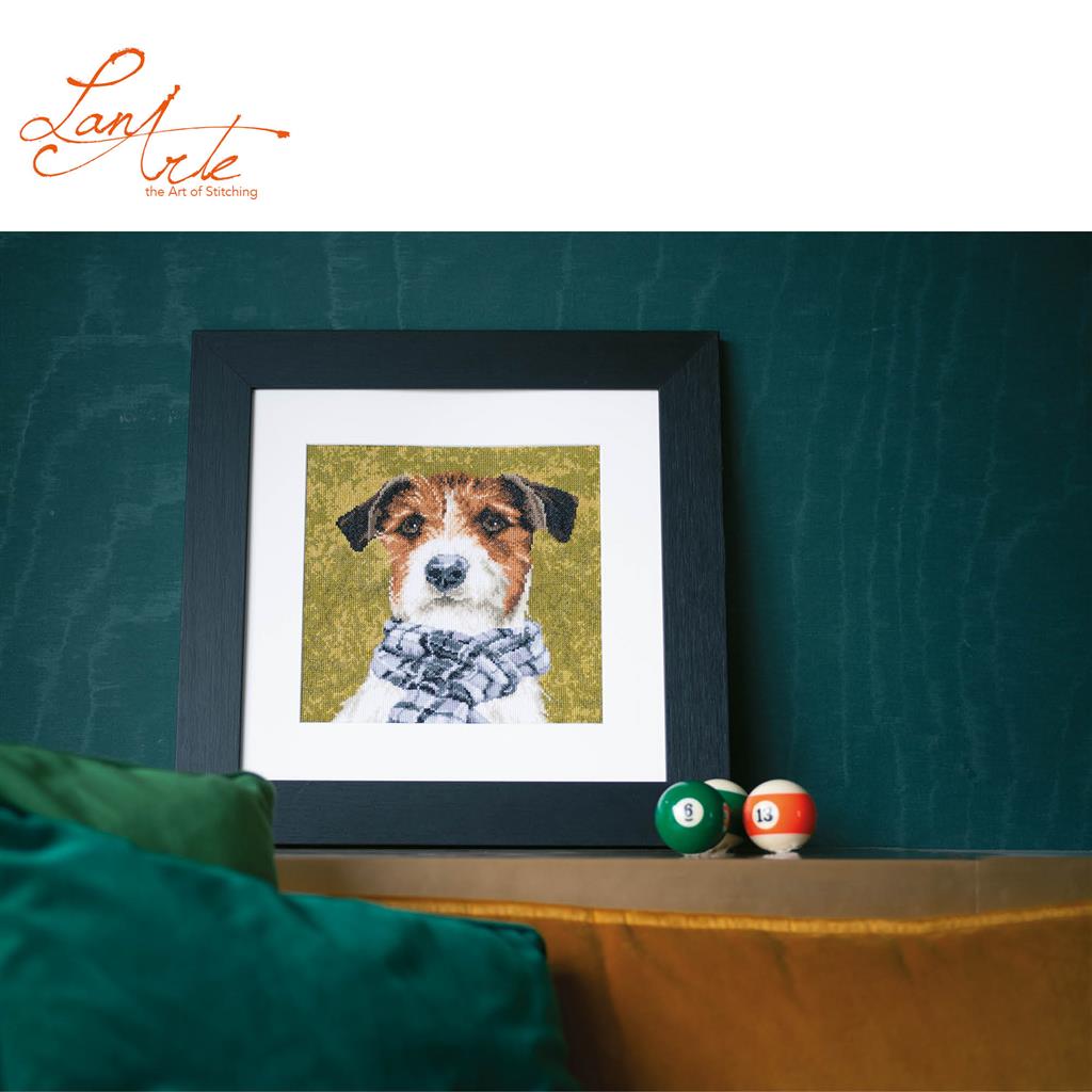 Perro - Lanarte - Kit de punto de cruz PN-0167505