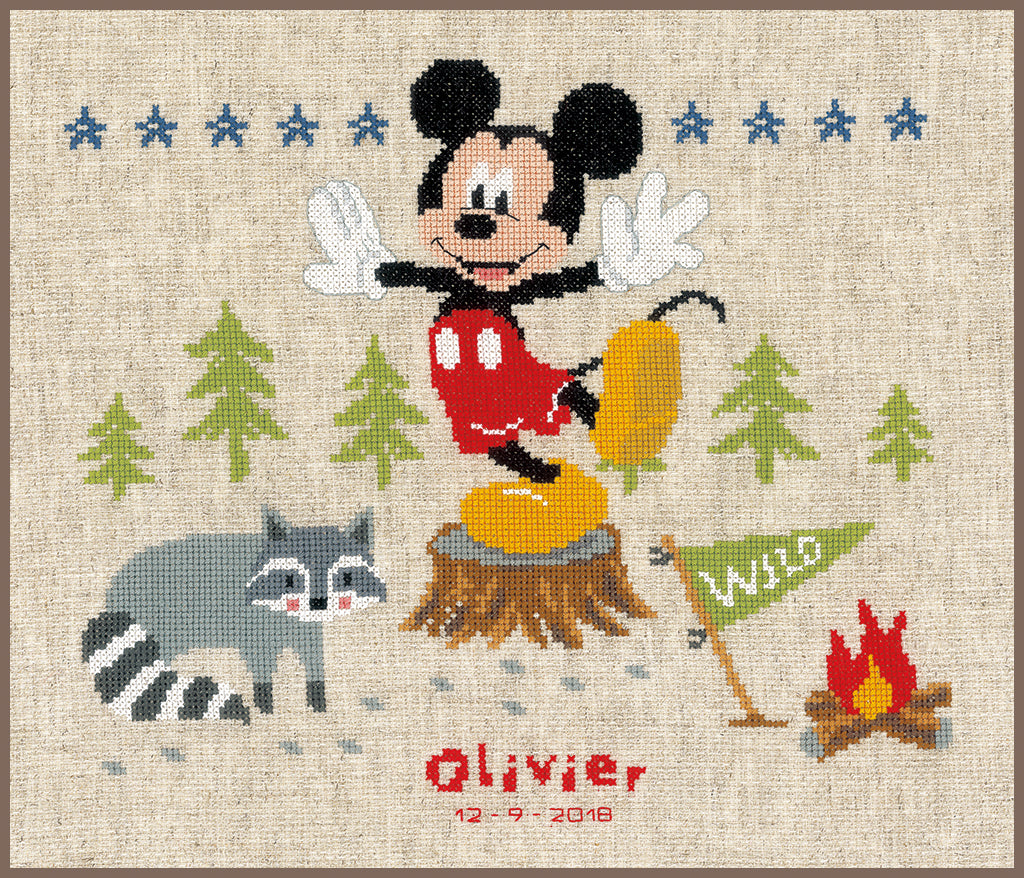 Disney A woodsy adventure - Vervaco - Kit de punto de cruz PN-0167674