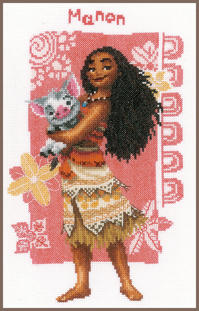 Disney Moana & Pua - Vervaco - Kit de punto de cruz PN-0168572