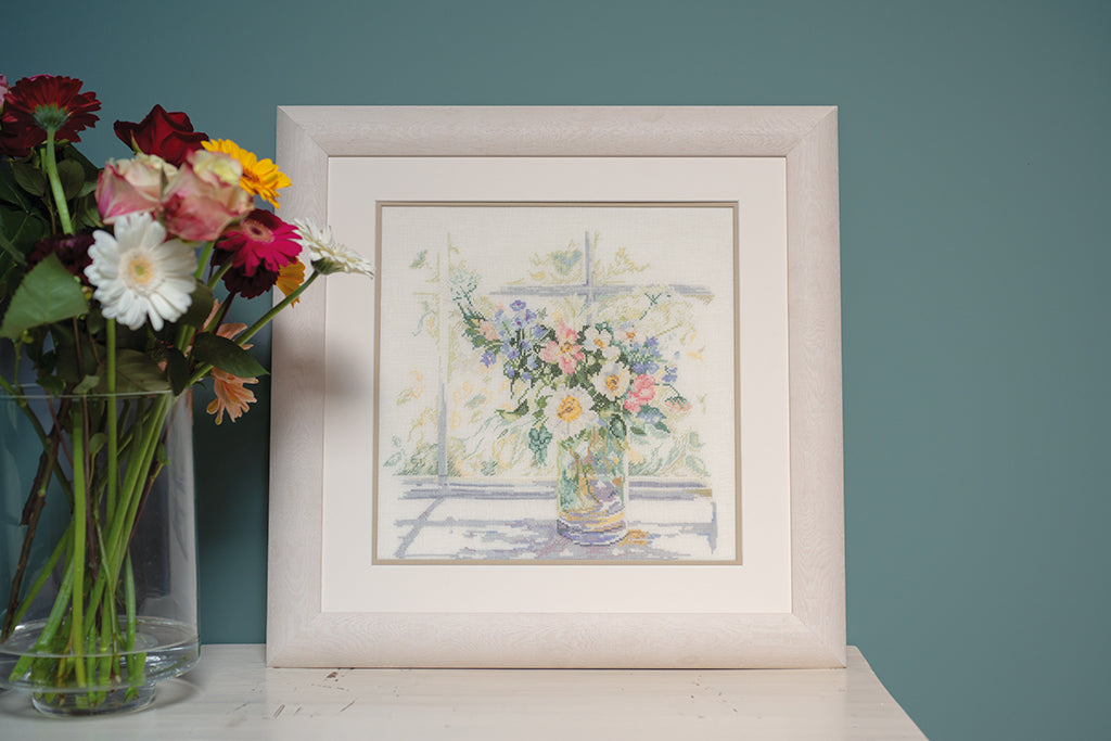 Bouquet de fleurs - Lanarte - Kit de point de croix PN-0168743