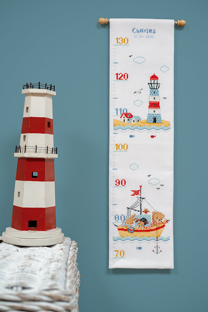 Medidor. Boat sailing - Vervaco - Kit de punto de cruz PN-0169272