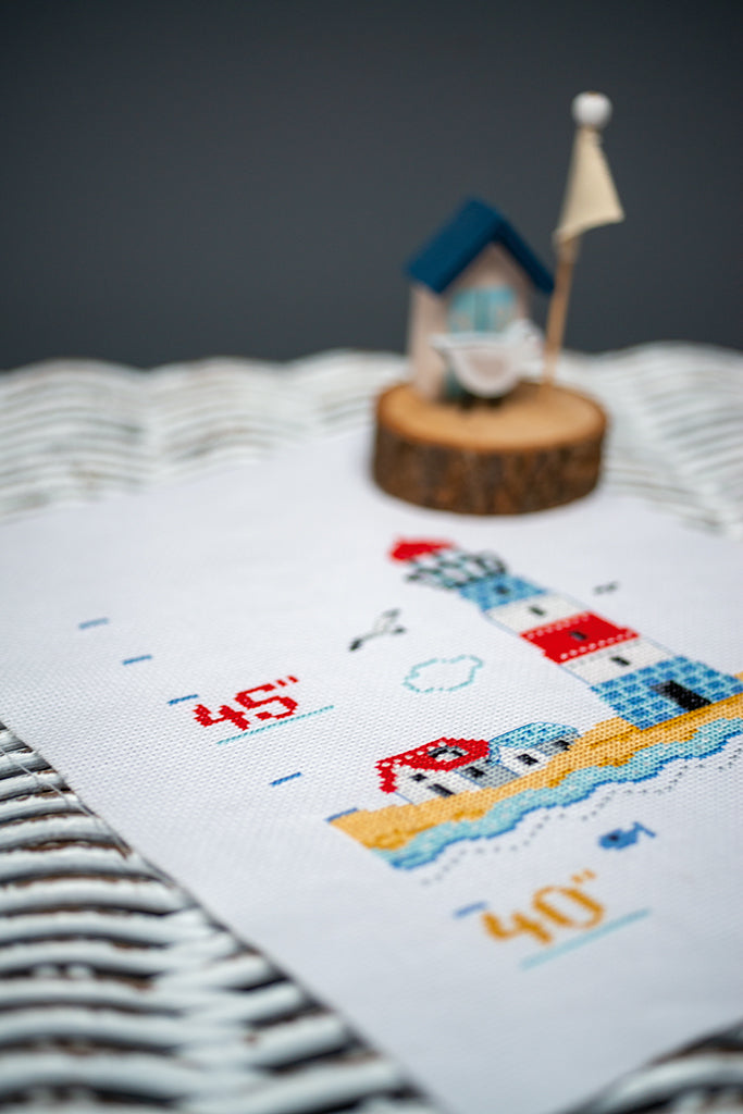 Medidor. Boat sailing - Vervaco - Kit de punto de cruz PN-0169272