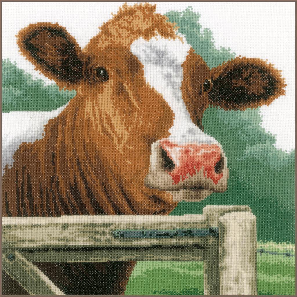 Vaca - Lanarte - Kit de punto de cruz PN-0170036