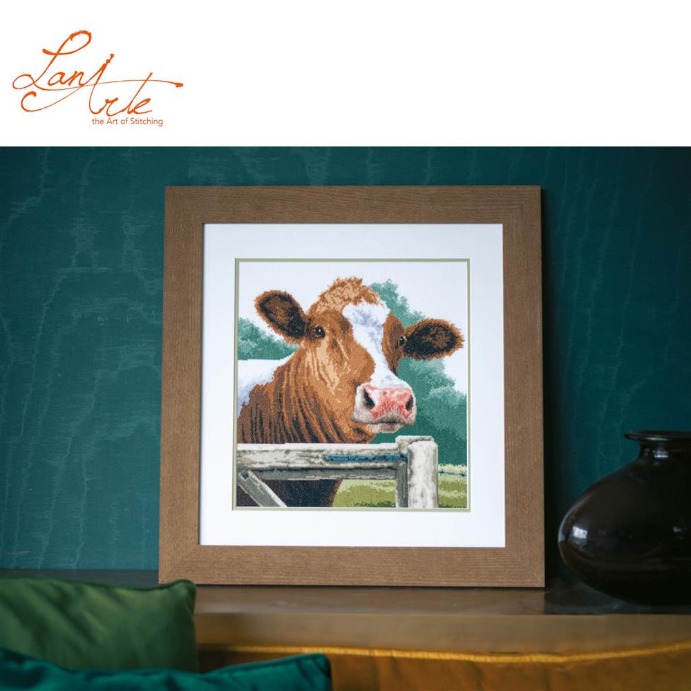 Vaca - Lanarte - Kit de punto de cruz PN-0170036