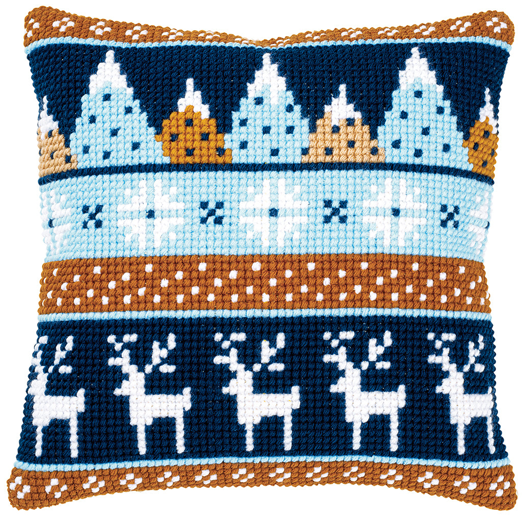 WINTER MOTIFS - Kit to create a pillow - Vervaco PN-0170317