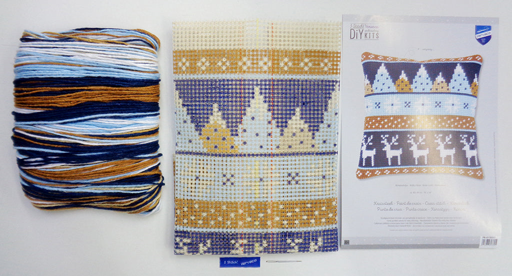 WINTER MOTIFS - Kit to create a pillow - Vervaco PN-0170317