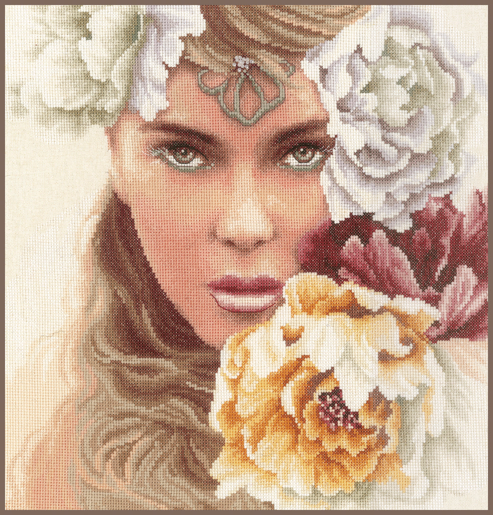 Charming Eyes - Lanarte - Kit de point de croix PN-0171826
