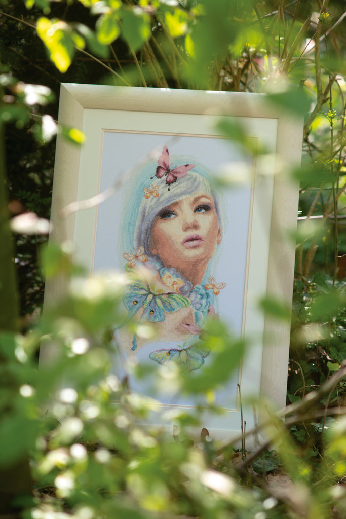 Sueños de mariposas - Lanarte - Kit de punto de cruz PN-0171930