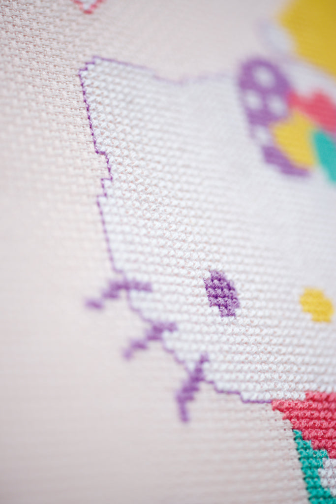 HK A shower of hearts - Vervaco - Kit de punto de cruz PN-0172797