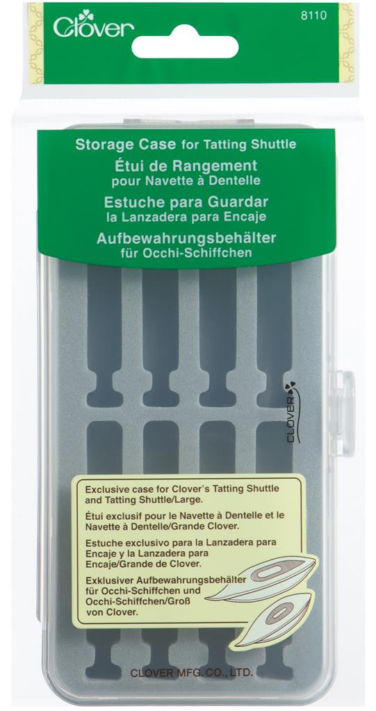 Clover 8110 Étui navette en dentelle – Idéal pour la frivolité
