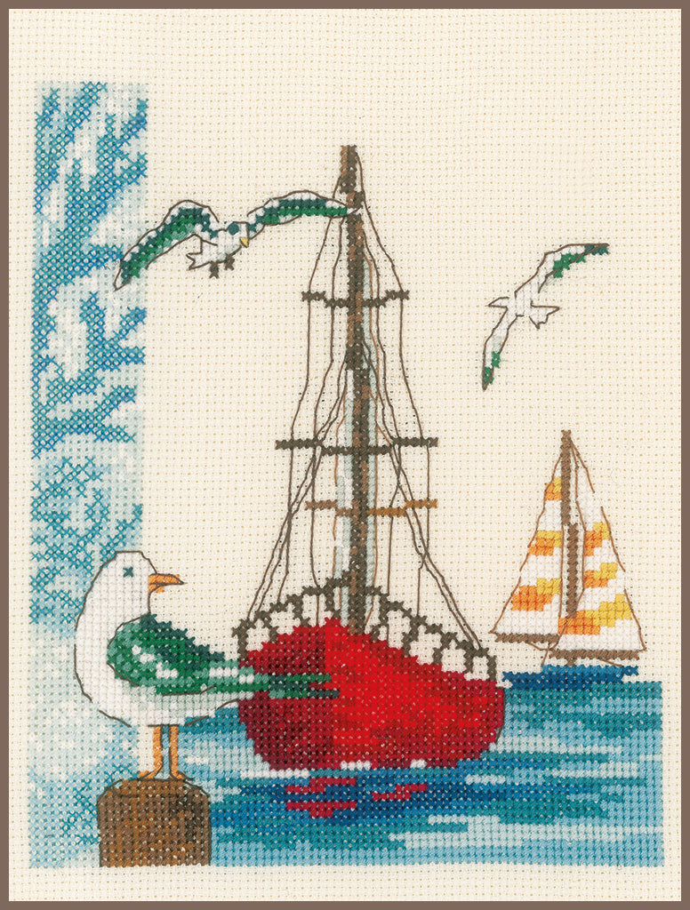 SAILBOAT - Vervaco - Cross Stitch Kit PN-0173173