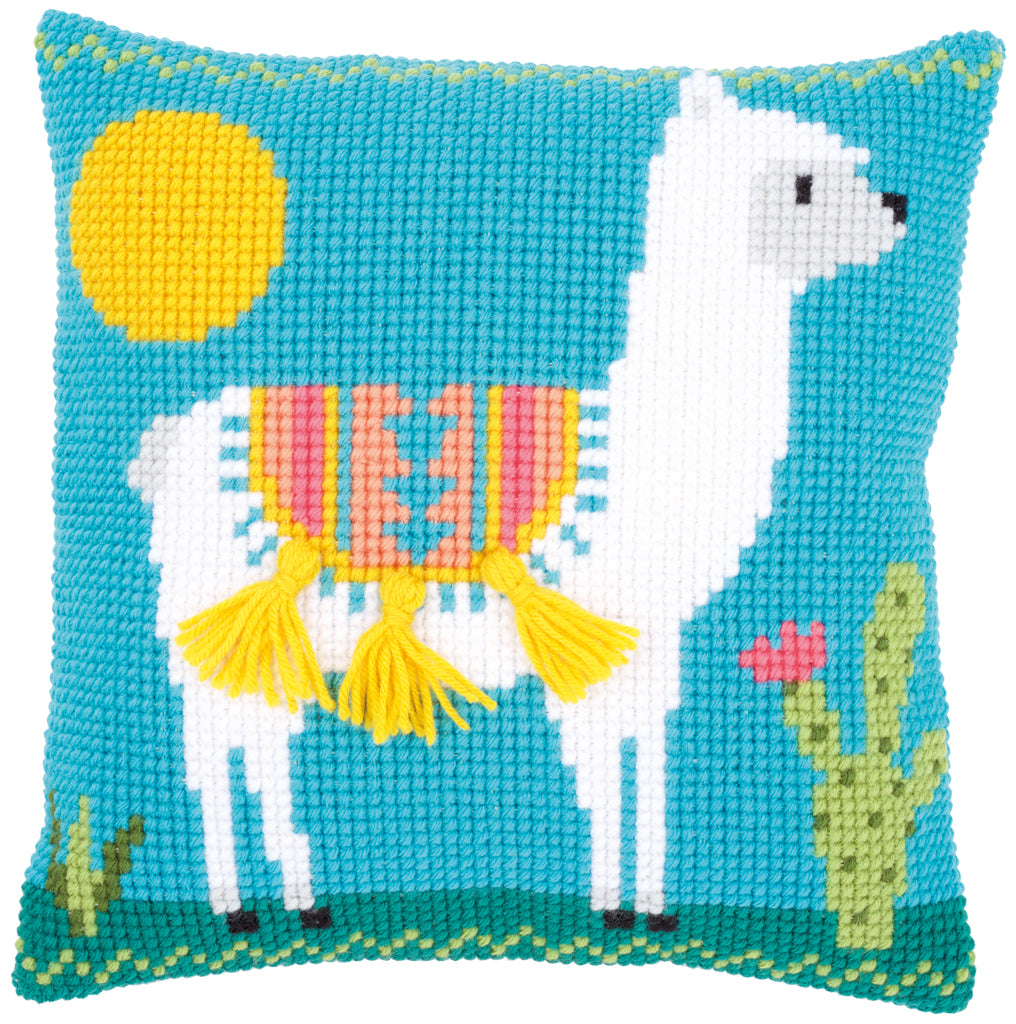 LLAMA - Kit para crear una almohada - Vervaco PN-0173529