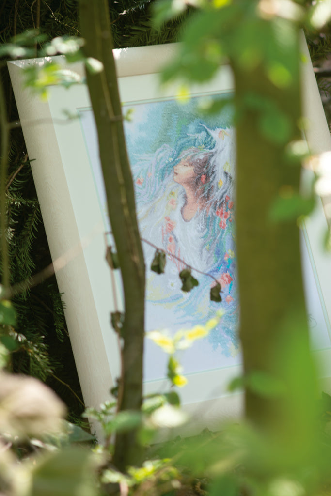 Pensamientos - Lanarte - Kit de punto de cruz PN-0178401