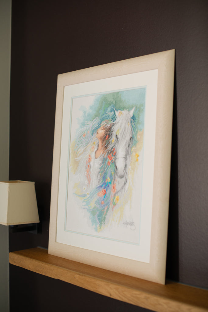 Pensamientos - Lanarte - Kit de punto de cruz PN-0178401